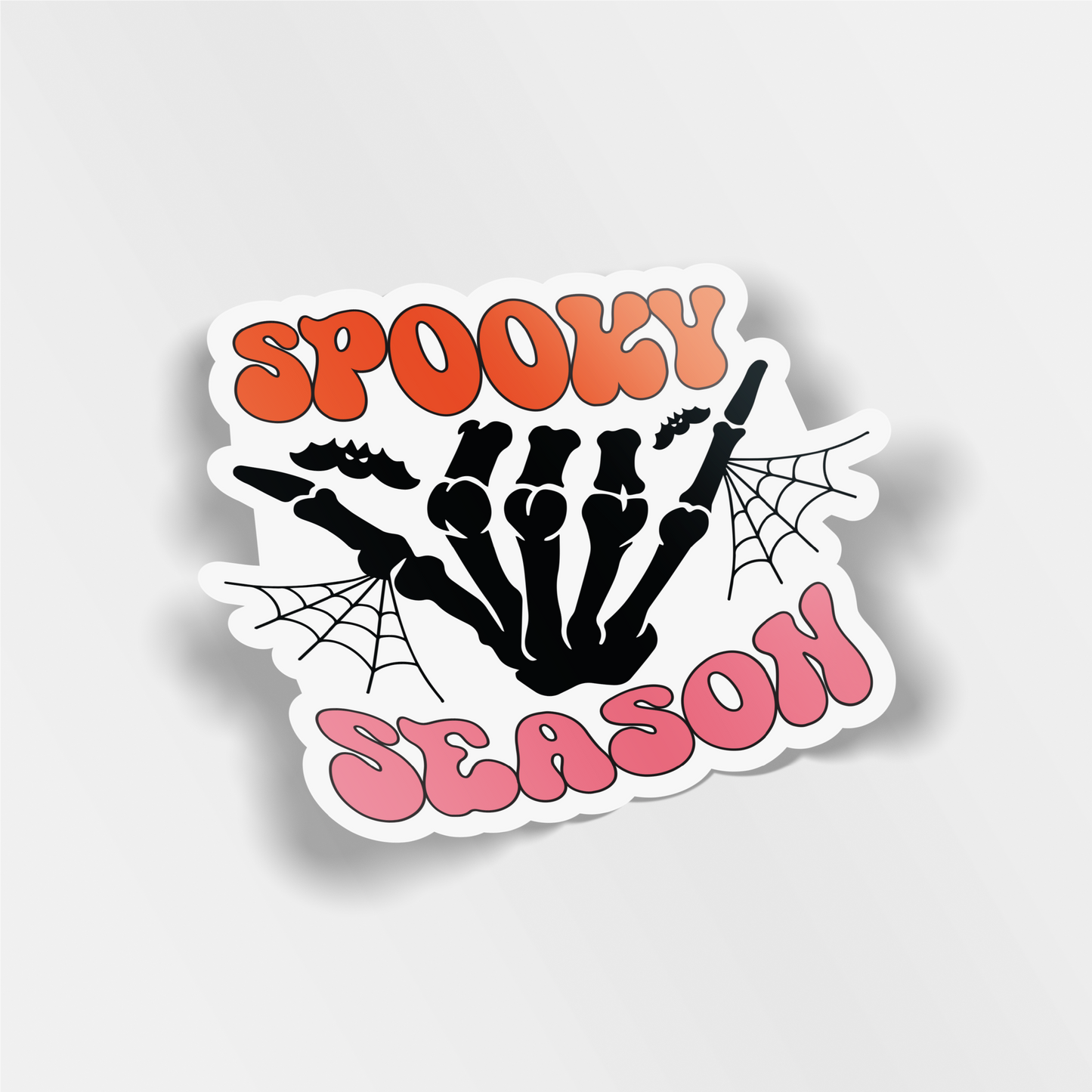 spooky season vinyl sticker