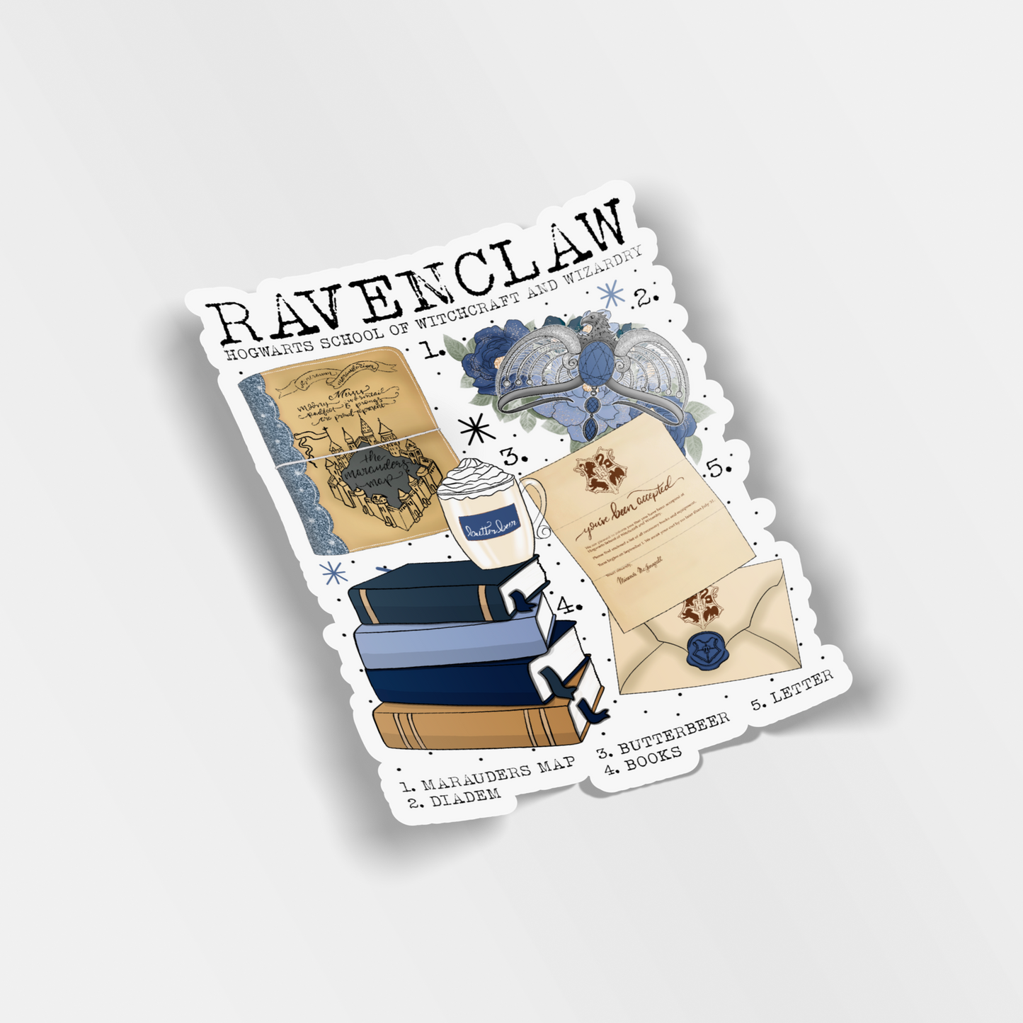 ravenclaw vinyl sticker