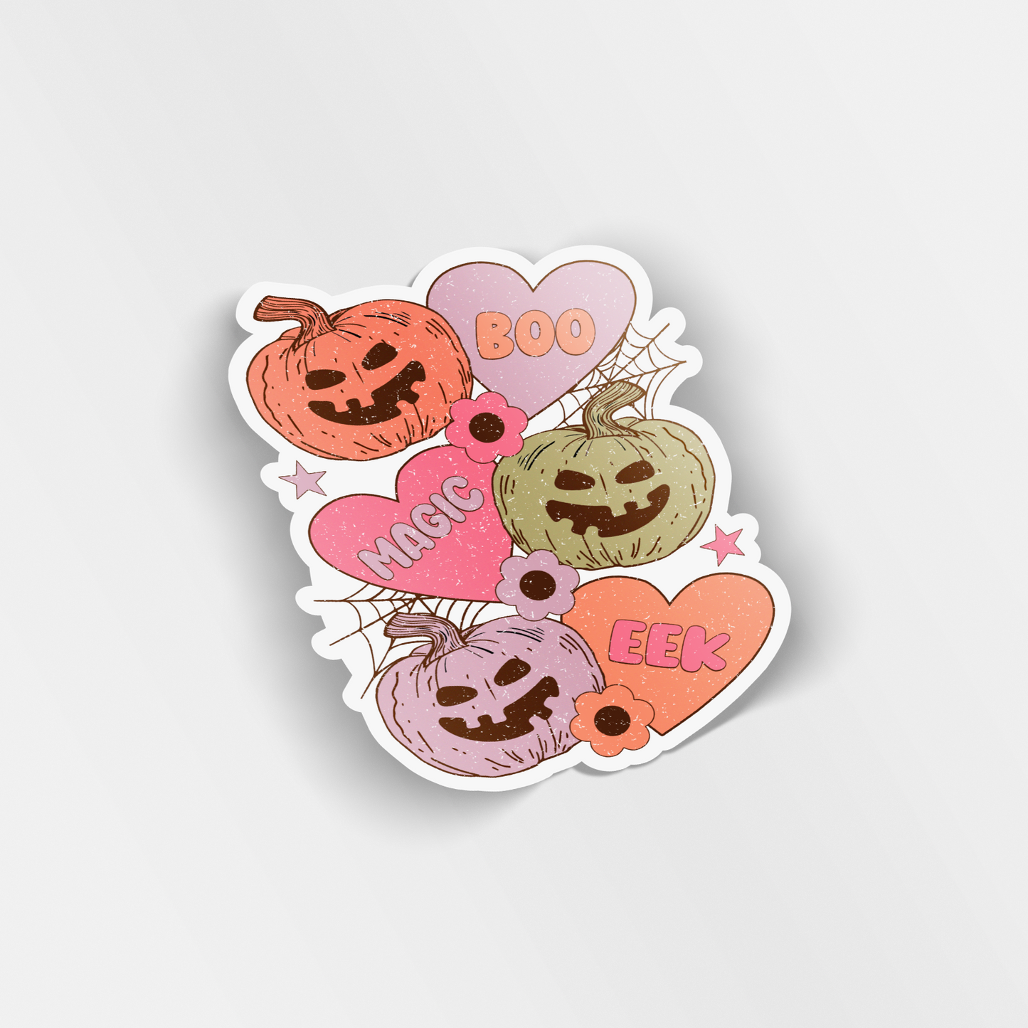 boo magic eek vinyl sticker