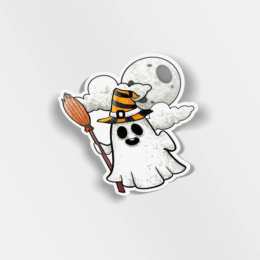 ghost vinyl sticker