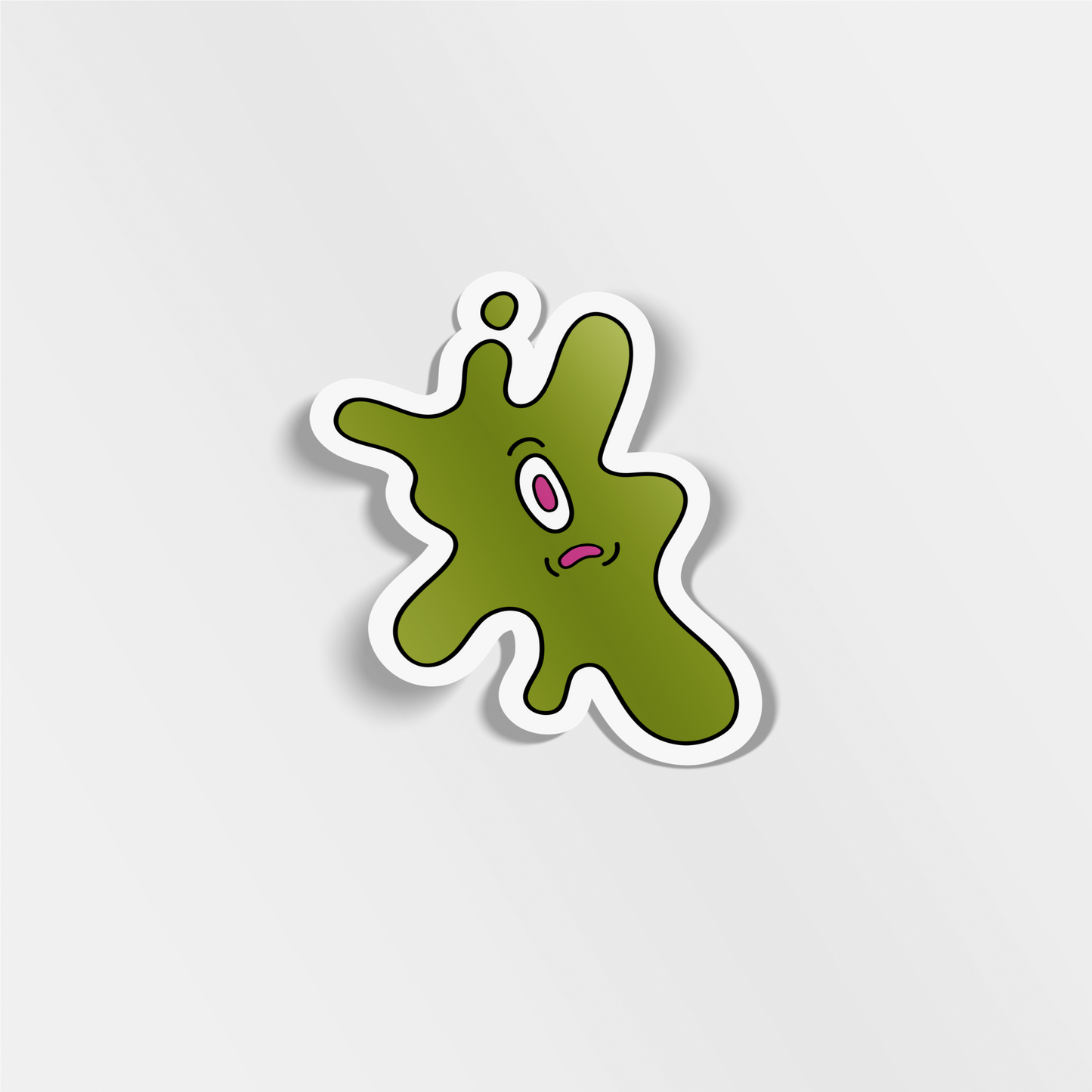 plankton splat vinyl sticker