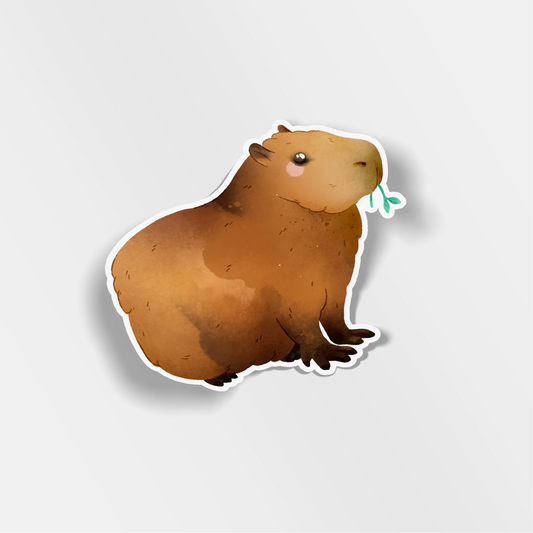 capybara vinyl sticker