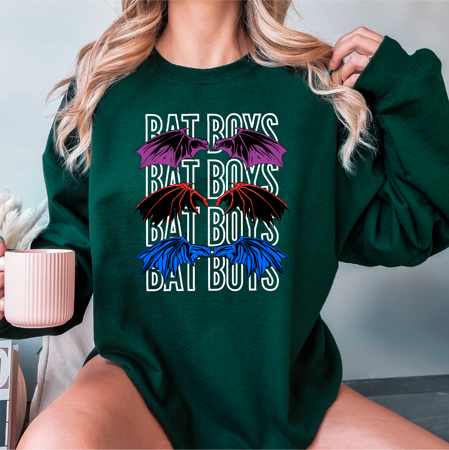 bat boys crewneck