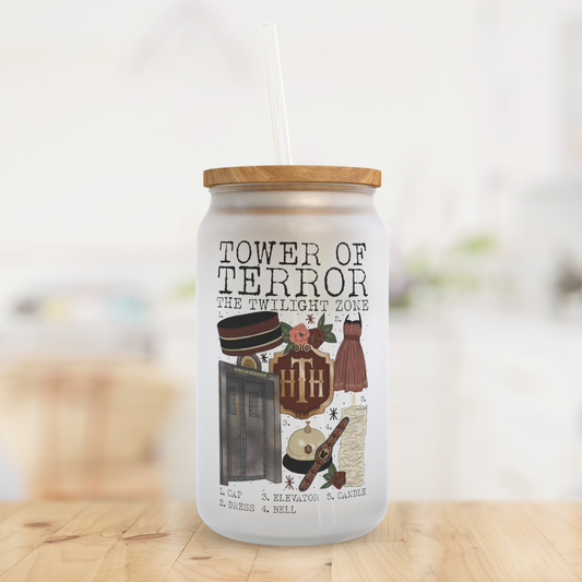 tower of terror glass can