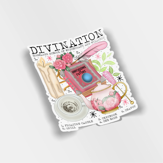 divination vinyl sticker