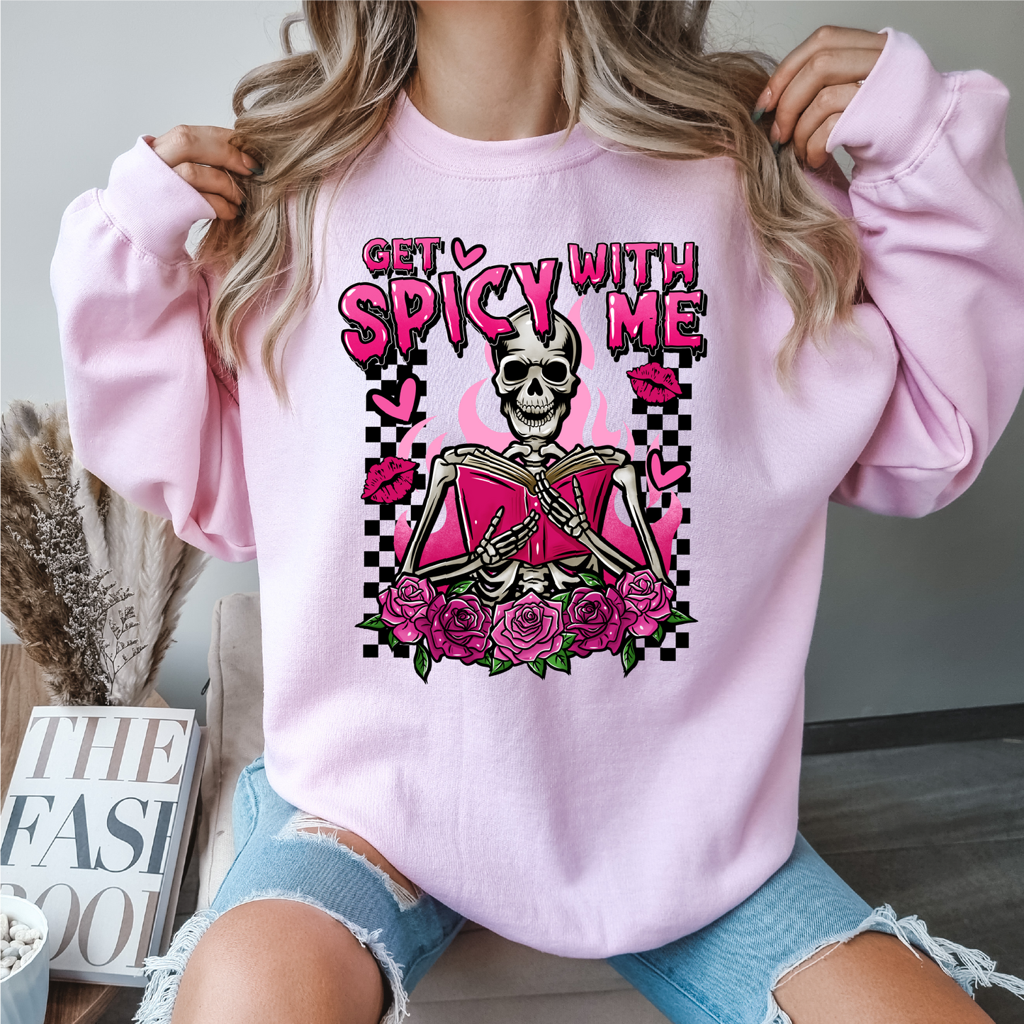 get spicy with me crewneck