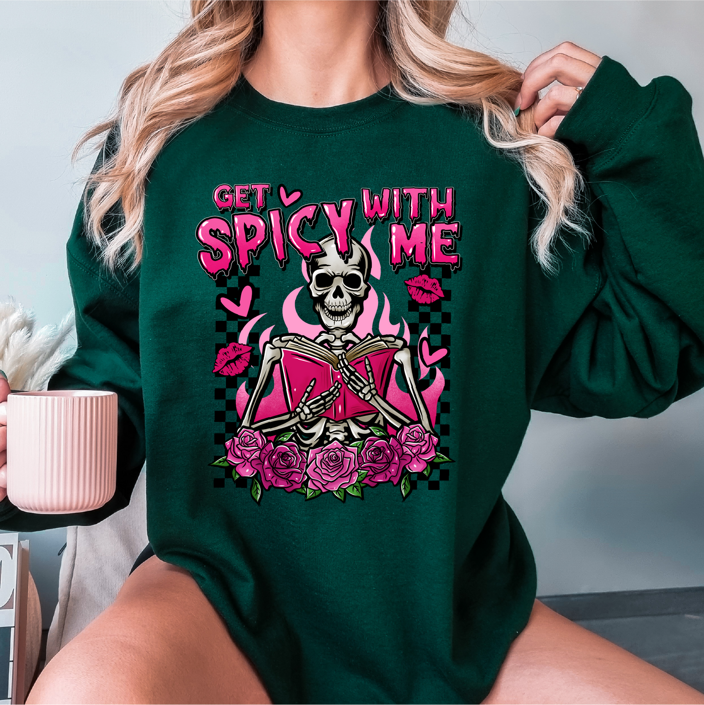 get spicy with me crewneck