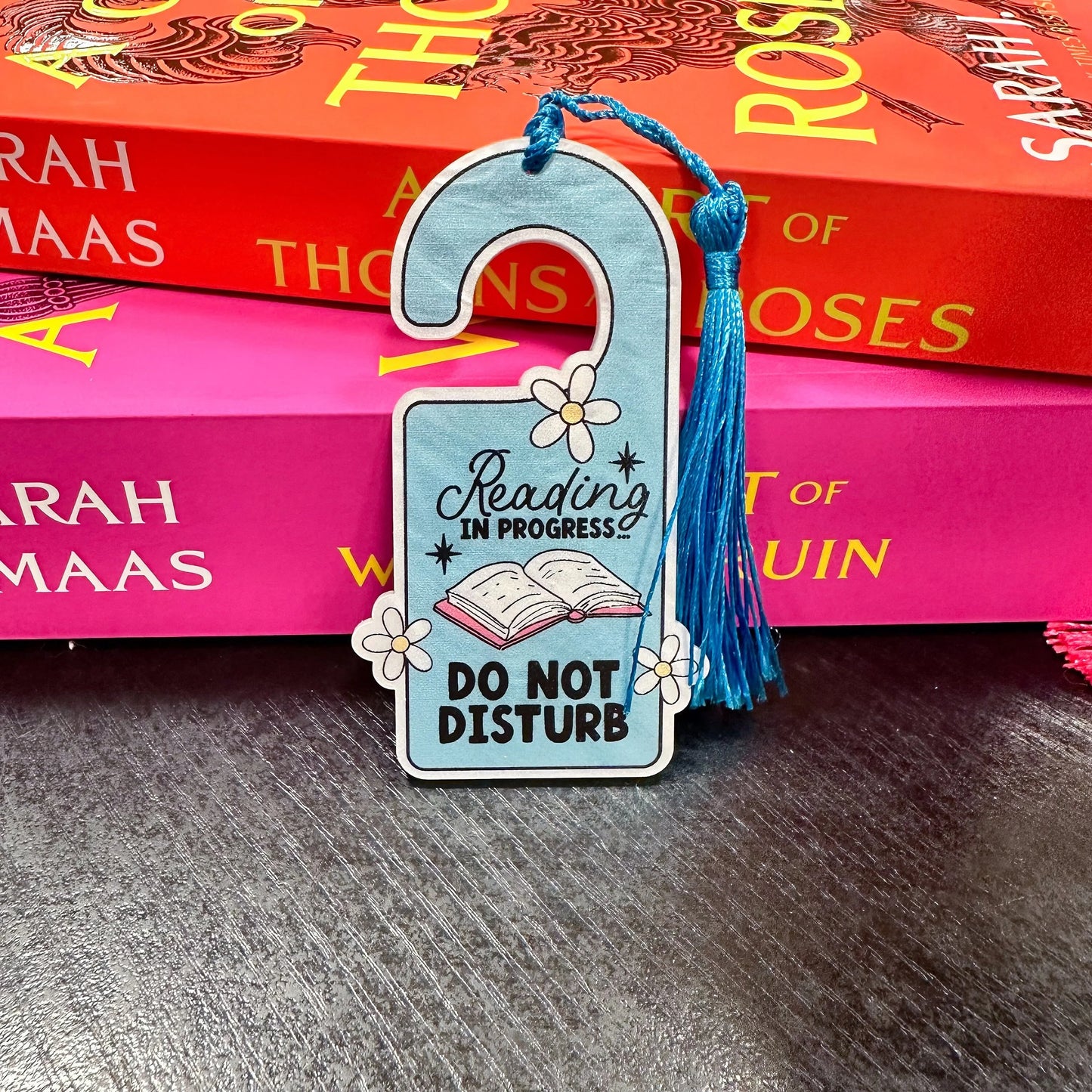 Reading in Progress Do Not Disturb Bookmark