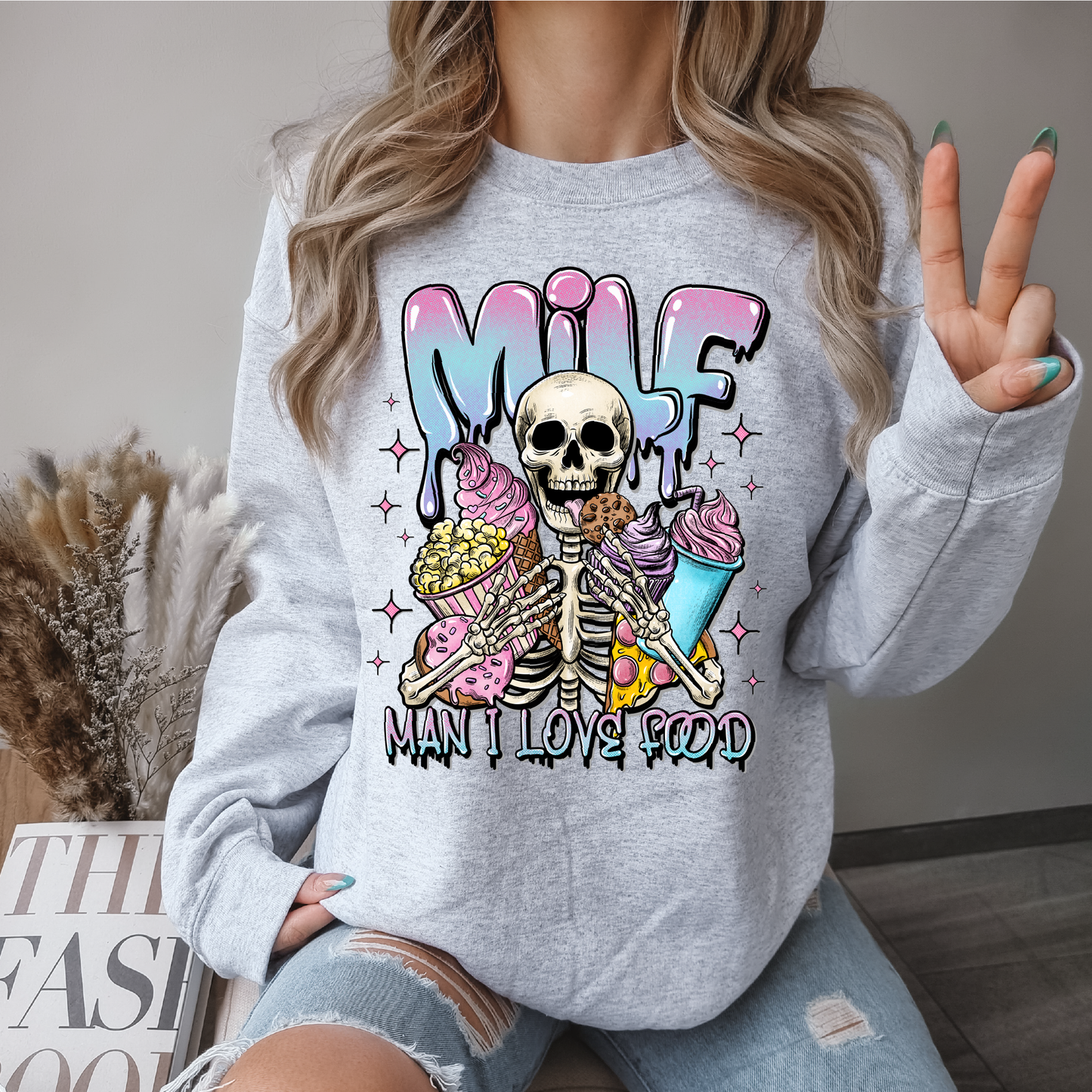 milf crewneck