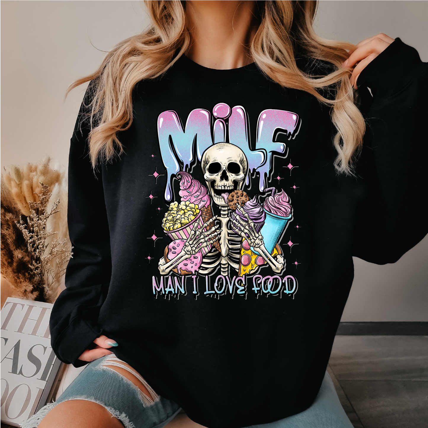 milf crewneck