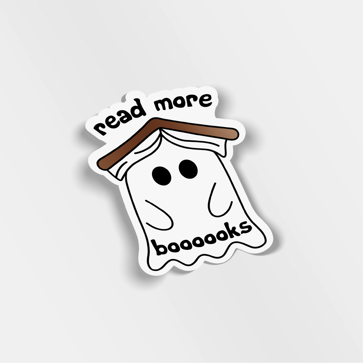 read more boooooks vinyl sticker