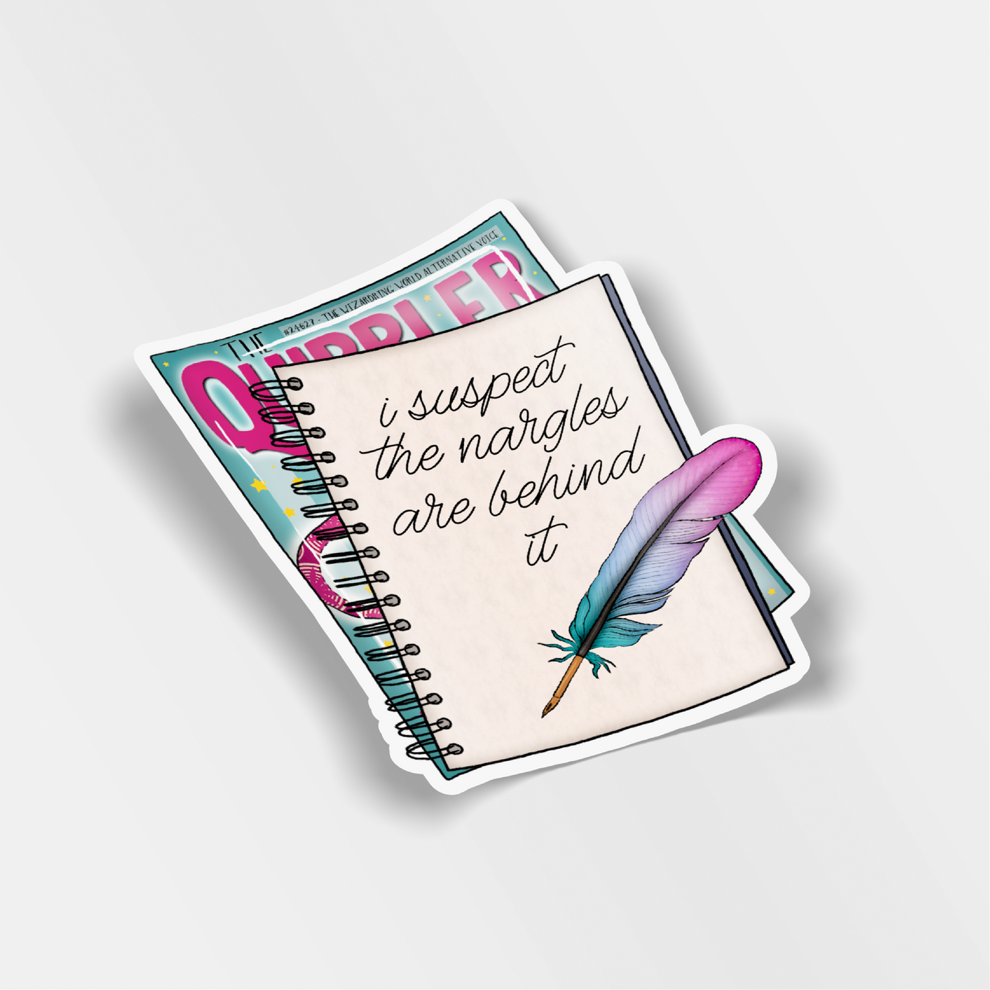 quibbler vinyl sticker