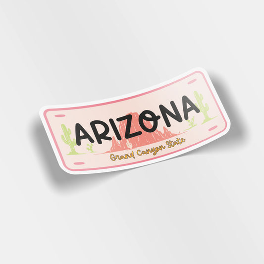 arizona vinyl sticker