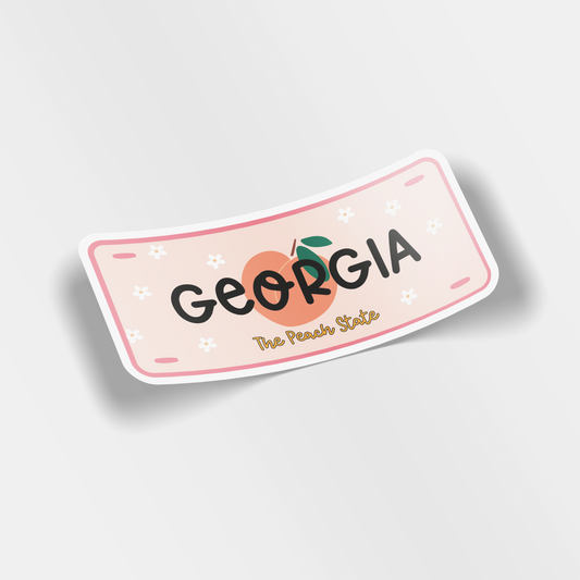 georgia vinyl sticker