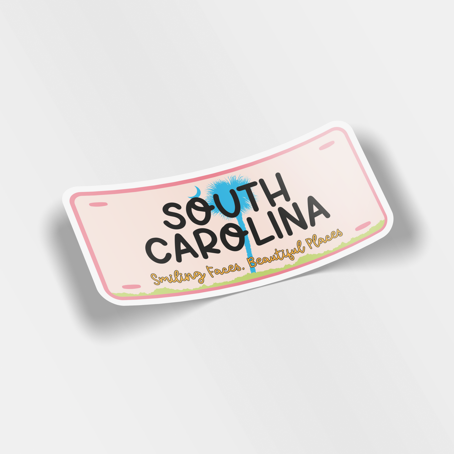 south carolina vinyl sticker