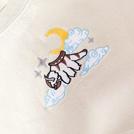 appa embroidered crewneck