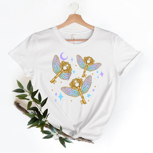 flying keys t-shirt