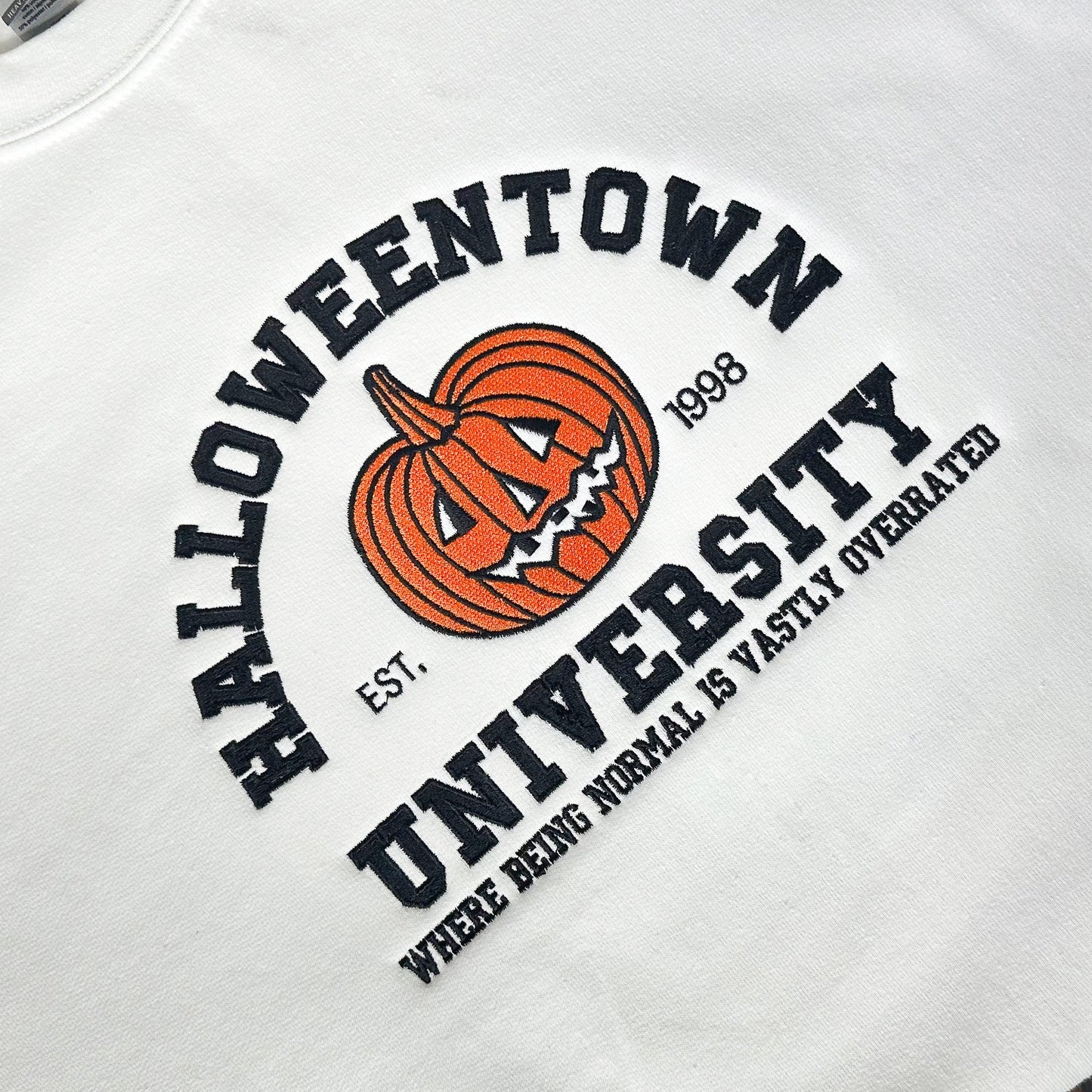 halloweentown embroidered crewneck